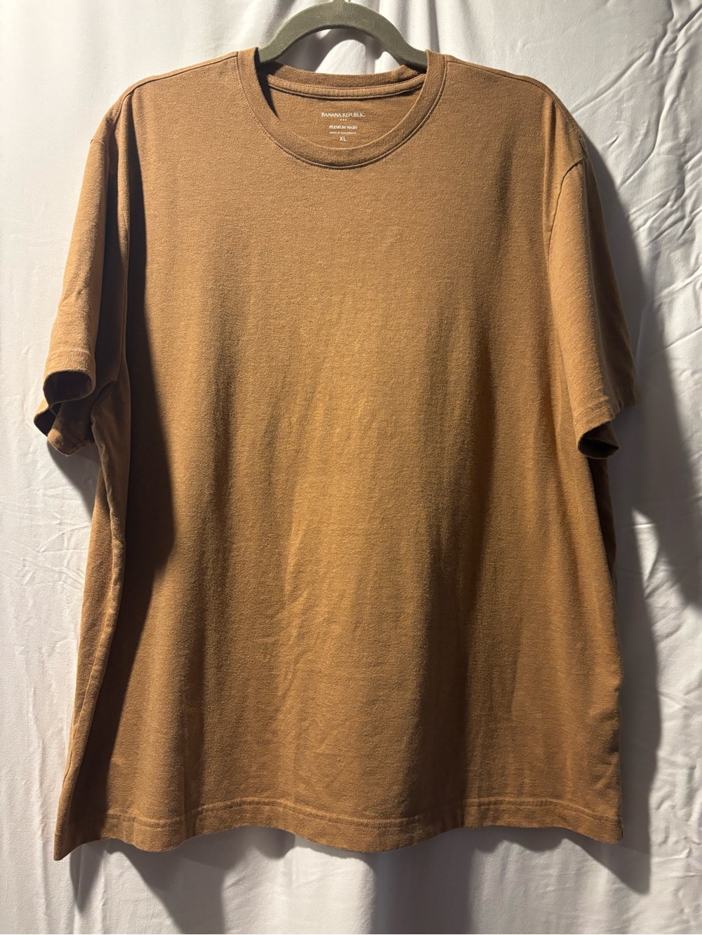 Banana Republic‎ Men's Brown Short Sleeve Crewneck T-Shirt